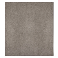 Kusový koberec Capri béžový čtverec  - 250x250 cm Vopi koberce