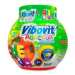 VIBOVIT+ Abeceda gummies želé s ovocnou príchuťou 50 kusov