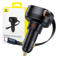 Nabíjačka do auta  Baseus Car Charger Enjoyment Pro with cable USB-C, 60W (Black)