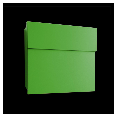 Dizajnová poštová schránka Letterman IV, zelená Absolut/ Radius