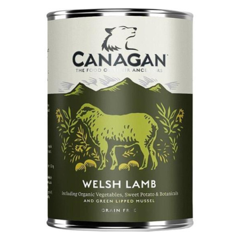 CANAGAN Welsh lamb konzerva pre psov 400 g