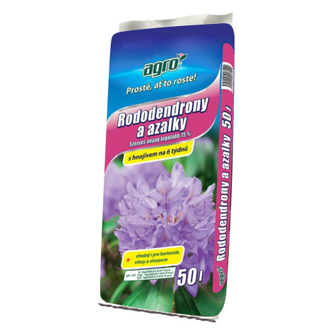 Agro substrát pro rododendrony a azalky, 50 l MERKURY MARKET