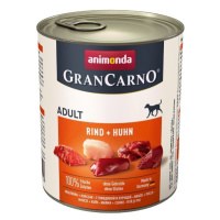 Animonda Grancarno Dog 800g - Hovädzie/Kuracie