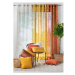 Oranžová voálová záclona 140x280 cm Belflor – douceur d'intérieur