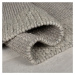 Kusový koberec Rue Plait Grey - 160x230 cm Flair Rugs koberce
