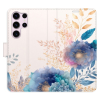 Flipové puzdro iSaprio - Ornamental Flowers 03 - Samsung Galaxy S23 Ultra