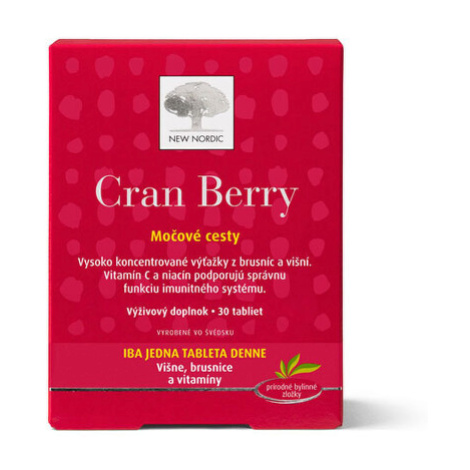 NEW NORDIC Cran Berry 30 tabliet