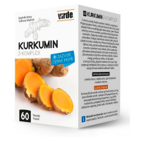 VIRDE Kurkumin 3-komplex 60 kapsúl