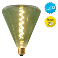 LED žiarovka Dilly E27 4W 2200K stmievateľná, zelený odtieň