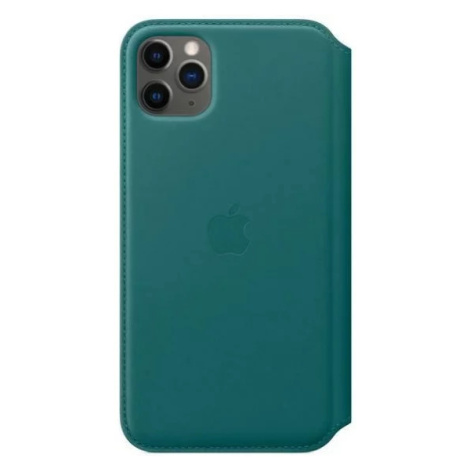 Púzdro Apple MY1Q2ZM/A iPhone 11 Pro Max blue Leather Book case (MY1Q2ZM/A)