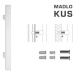 FT - MADLO kód 831 25x25 mm SP ks BIM - biela matná (FBO) 210 mm 25x25 mm