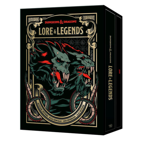 Ten Speed Press Dungeons & Dragons: Lore & Legends Special Edition, Boxed Book & Ephemera Set