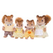 Sylvanian families Rodina hnedých veveričiek
