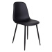 Norddan 28536 Dizajnová jedálenská stolička Myla, čierna
