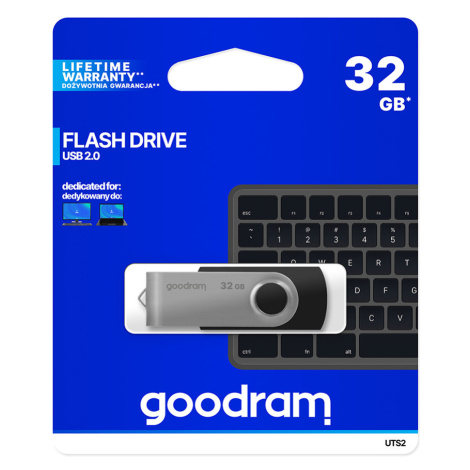 USB kľúč 32GB GoodRam Twister 2.0 čierna