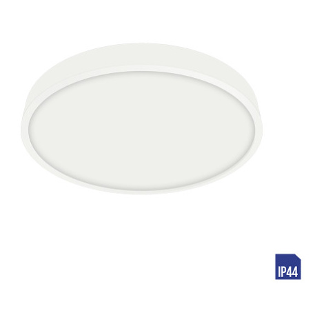 Svietidlo prisadené LENYS III RD 18W LED 4000K IP44 biele (Luxera)