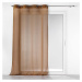 Hnedá voálová záclona 140x240 cm Casual – douceur d'intérieur