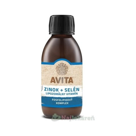 Avita Zinok + Selén Liposomal Plus 200 ml