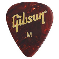 Gibson Celluloid Guitar Picks Tortoise Medium