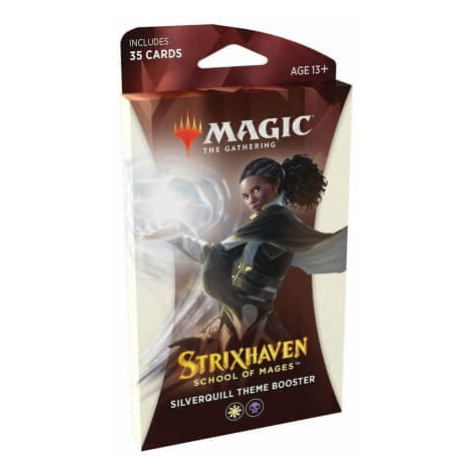 Wizards of the Coast Magic the Gathering Strixhaven: School of Mages Theme Booster - Silverquill