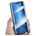 Diárové puzdro na Huawei P40 Clear View modré