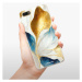 Odolné silikónové puzdro iSaprio - Blue Leaves - Huawei Honor 7S