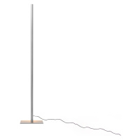 Stojacia LED lampa Lineal výška 180 cm nikel matná