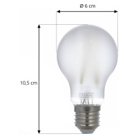 LUUMR Smart LED žiarovka matná E27 A60 7W Tuya WLAN CCT