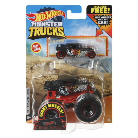 Hot Wheels Moster trucks 1:64 s angličákom Mattel