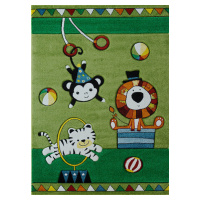 Dětský kusový koberec Smart Kids 22316 Green - 120x180 cm Berfin Dywany
