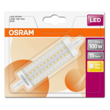 OSRAM LED STAR LINE 118 CL 100 NON-DIM 12,5W/827 R7S