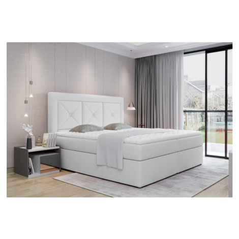 Expedo Čalúnená posteľ boxspring FATYMA, 160x200, soft 17