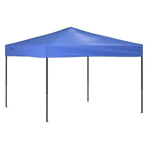 vidaXL Skladací párty stan modrý 3x3 m