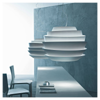 Foscarini Le Soleil závesné LED biela stmievateľné