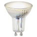 LED reflektor GU10 4,5W 3 000 K 120° sklo