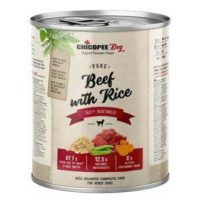 Chicopee Dog konz. Pure Beef with Rice 800g + Množstevná zľava zľava 15%