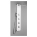 POLYSAN - SPIRIT SQUARE sprchový panel s termostat. batériou 250x1550, nástenný, biela 81151