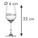 Poháre na víno UNO VINO 350 ml, 6 ks
