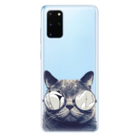 Odolné silikónové puzdro iSaprio - Crazy Cat 01 - Samsung Galaxy S20+