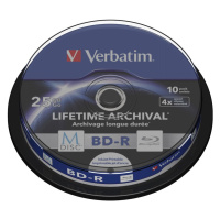 Blu-ray BD-R M-Disc Verbatim 25GB 4x Printable, 10-cake