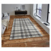 Sivý/béžový koberec 170x120 cm Wellness - Think Rugs