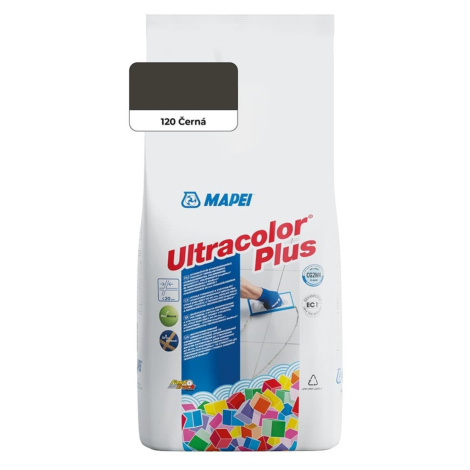 Škárovacia hmota Mapei Ultracolor Plus čierna 2 kg CG2WA MAPU2120
