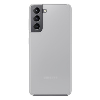 Samsung Galaxy S21 FE 5G SM-G990, Plastový zadný kryt, pogumovaný, priesvitný