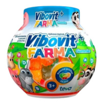 VIBOVIT+ Farma želé multivitamíny ovocná príchuť 200 g