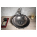 SAPHO - ATTILA keramické umývadlo, priemer 43cm, metalická meď DK010