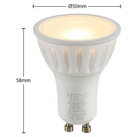 Arcchio LED reflektor GU10 100° 7W 2 700K stmievateľný