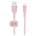 Belkin kábel Boost Charge Pro Flex USB-A to Lightning 3m - Pink