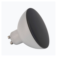 LED žiarovka GU10 4,9W CCT 2700/4000K Ø 7cm čierna