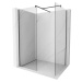 MEXEN/S - Kioto Sprchová zástena WALK-IN 90 x 90 cm, transparent, čierna 800-090-202-70-00-090