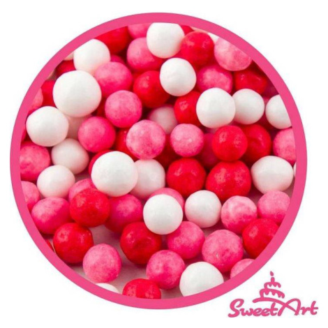 SweetArt cukrové perly Love mix 7 mm (80 g) - dortis - dortis